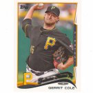 2014 Topps Future Stars Gerrit Cole #179 Pittsbrugh Pirates