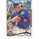 2014 Topps Wilmer Flores Rc #86 New York Mets
