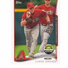 2014 Topps Power Players Chris Owings #PP-50 Arizona Diamondbacks