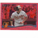 2014 Topps Red Hot Foil Chris Davis #47 Baltimore Orioles