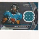 2011 Bowman Sterling Cecil Shorts III Jersey Rc #BSR-CS Jacksonville