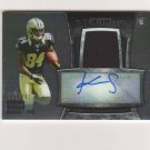 2013 Bowman Sterling Kenny Stills Jersey Autograph Rc #d 251/361 New Orleans Saints