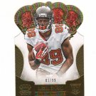 2013 Crown Royale Gold Parallel Russell Shepard Rc #d 01/99 Tampa Bay Buccaneers
