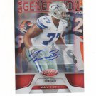 2011 Certified New Generation Tyron Smith Autograph Auto Rc #d 063/250 Dallas Cowboys