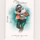 2012 Prime Signatures LeSean McCoy #d 372/499 Philadelphia Eagles