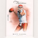 2012 Prime Signatures Matt Cassel #d 277/499 Kansas City Chiefs