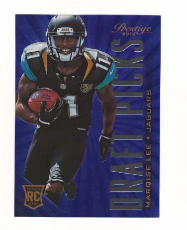 2014 Prestige Jumbo Draft Picks Marqise Lee Rc #10 Jacksonville Jaguars