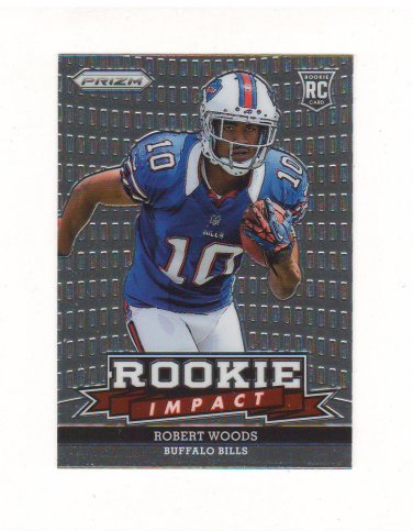 2013 Panini Prizm Rookie Impact Robert Woods #14 Buffalo Bills