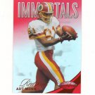 2012 Certified Mirror Red Immortals Art Monk #d 221/250 Washington Redskins