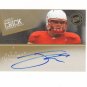 2012 Press Pass Gold Jared Crick Autograph Auto #d 154/199 Houston Texans