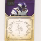 2011 National Treasures Visanthe Shiancoe #d 14/99 Minnesota Vikings