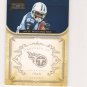 2011 National Treasures Nate Washington #d 32/99 Tennesse Titans