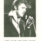 Original Elvis Presley King Elvis and King David Religious Tract Circa 1978