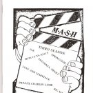 Television History Magazine Spring 1991 TV M*A*S*H 1974-75 Third Season Profile Television History Magazine Spring 1991 TV M*A*S*H 1974-75 Third Season Profile