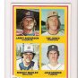 1978 Topps Jack Morris Rookie Baseball Card Near Mint