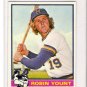 1976 Topps Robin Yount Baseball Card Near Mint