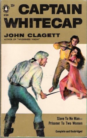 Captain Whitecap 1956 by John Clagett Popular Library Giant G189 Vintage Paperback