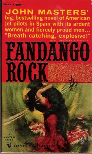 Fandango Rock 1960 by John Masters Bantam Fifty F2040 Vintage Paperback First Printing