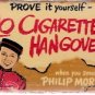 Vintage 1940s Philip Morris Complete Matchbook Cover