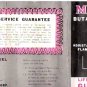 Vintage 1964 Japanese-Made Manor Butane Lighter in Original Box with Instructions