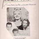 Gertrude Lawrence King and I Musical Star The Light Ahead 1944 Sheet Music
