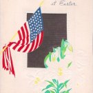 World War II American Flag Easter Greeting Card World War II American Flag Easter Greeting Card
