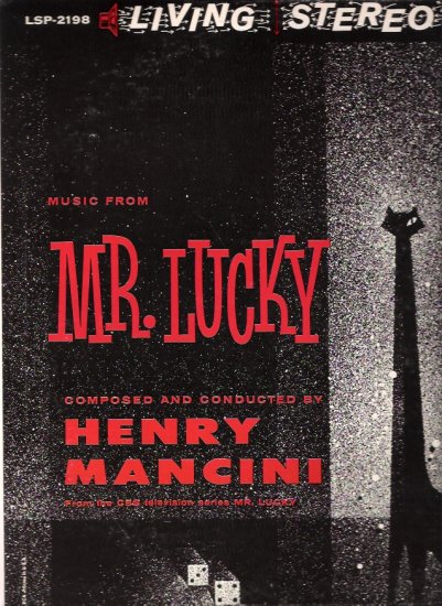 Mr. Lucky TV Series LP Album Henry Mancini Soundtrack