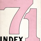 1971 Illinois State University Index Yearbook Doug Collins NBA Player & Coach