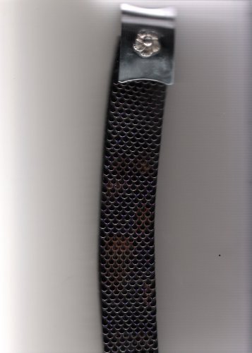 Vintage Original 1950s Women's Silver Metal Cinch Belt With Flower Design Buckle
