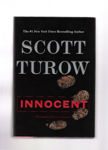 Scott Turow Innocent Signed & Inscribed 2010 First Edition Hardcover Crime Novel Book