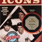 Geppi's Icons Sports Memorabilia Phil Rizzuto New York Yankees Fall 2006 Auction Catalog