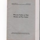 Wisconsin Studies on Aster Diseases & Control September 1931 Vintage Flowers Booklet Wisconsin Studies on Aster Diseases & Control September 1931 Vintage Flowers Booklet