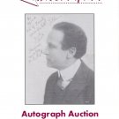 R&R Enterprises Autograph Auction Harry Houdini Magician Feb. 2000 Catalog 234