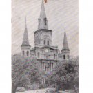 St. Louis Cathedral New Orleans Louisiana 1947 Souvenir Booklet
