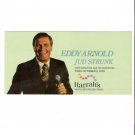 Eddy Arnold Vintage Country Music 1973 Harrah's Reno Nevada Promotional Postcard
