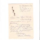 Elaine Melchior Vintage Radio Buck Rogers in 25th Century 1935 Autographed Letter & Envelope
