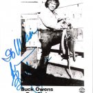 Buck Owens Autographed Fan Club Photo Vintage Country Music Buck Owens Autographed Fan Club Photo Vintage Country Music