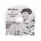 Hank Williams Tribute 45 RPM Record by Dick Mosley Picture Sleeve Vintage Country Music Mint