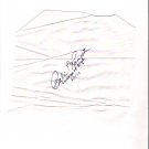 Calvin L. Rampton Utah Governor 1973 Autographed Cloth Square in Envelope