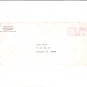 Calvin L. Rampton Utah Governor 1973 Autographed Cloth Square in Envelope
