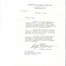 Stephen A. Mitchell Democratic National Committee 1953 Autographed Letter