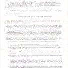 1982 Country Music I'm Doin' Time Prison Song Contract Wagonjack Music Co. Vienna Ohio
