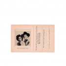 Zeke Williams 1945 Country Music Fan Club Card Unused Near Mint