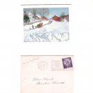 Mary Margaret McBride Radio Host Writer 1955 Autographed Christmas Card