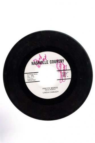 Linda Cassady Autographed 45 Don't Call Me Betty Ann Nashville Country Label