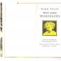 Mark Twain: Wit and Wisecracks 1961 Pocket Hardcover Illustrated Peter Pauper Press Book