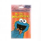 Vintage Halloween Elmo Sesame Street Pumpkin Greeting Cards New Unopened Package