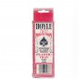Vintage 1992 Hoyle 100 Poker Chips Set Red White Blue Interlocking Chips New in Worn Box