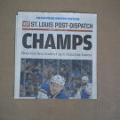 St. Louis Blues 2019 Stanley Cup CHAMPS Post-Dispatch Enterprise Center Edition