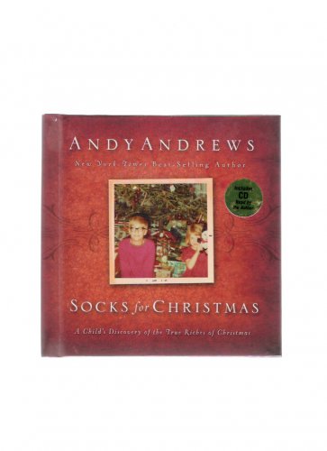Socks for Christmas Andy Andrews Signed 2005 First Edition Hardcover with CD